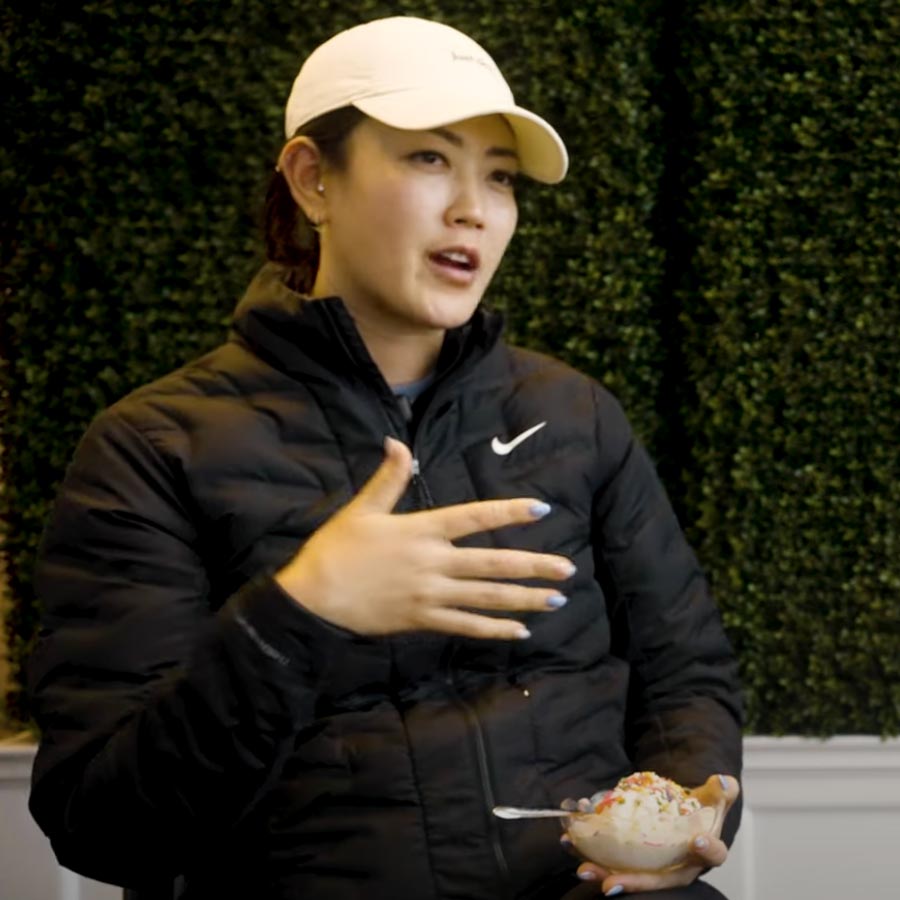 Michelle Wie appears on the Scoop