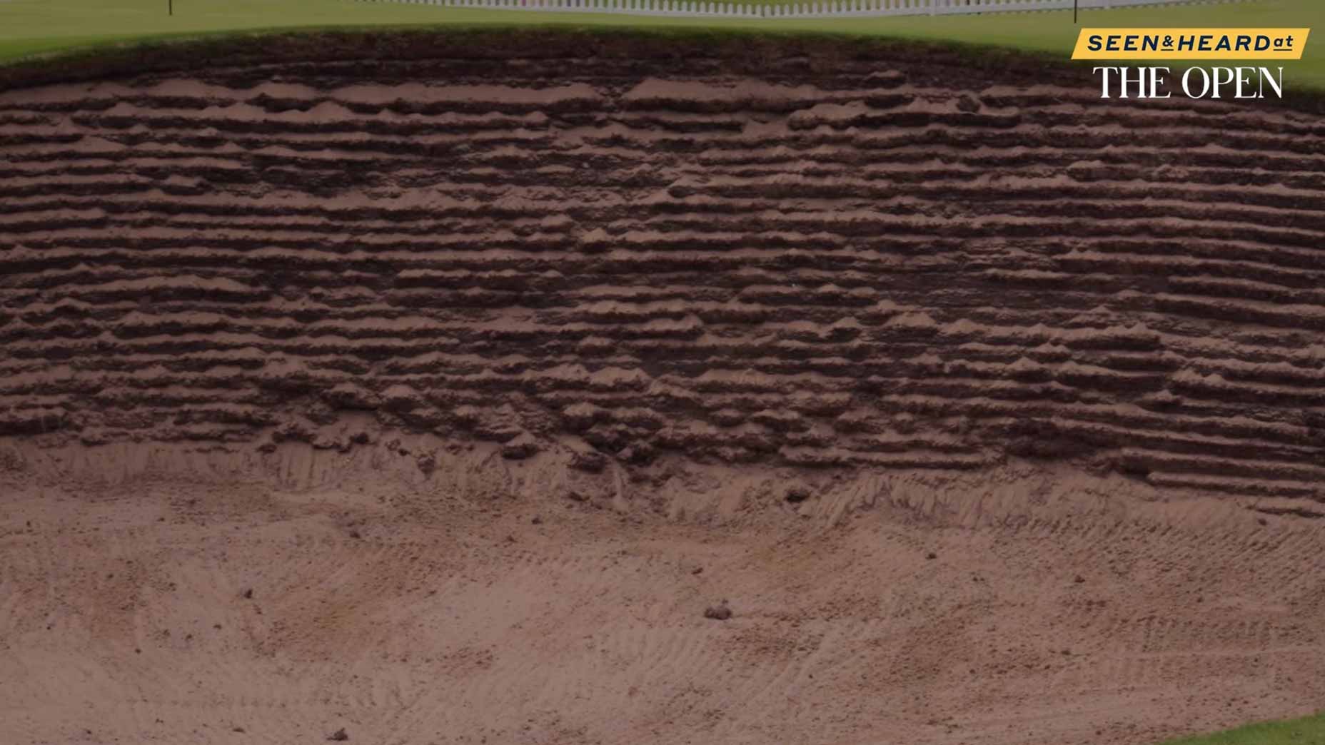 Changes to the bunkers were again a story of Round 2 at Royal Liverpool.